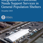Guidance on Planning for Integration of Functional Needs Support Services in General Population Shelters 2010