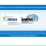 NEMA-IAEM Disability AFN Emergency Planning Guide 2015